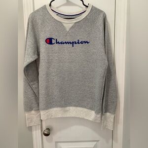Champion Gray Athletic Sweatshirt